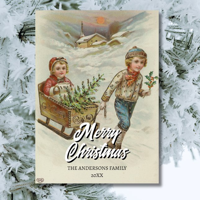 Viaje de invierno con árbol de Navidad (Subido por el creador)