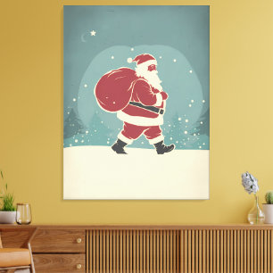 Viaje de invierno de Santa María - Arte de vacacio