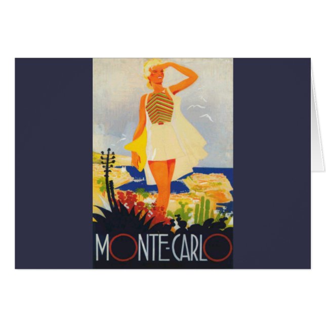 Viaje de la playa del Chica de moda Monte Carlo (Anverso (Horizontal))