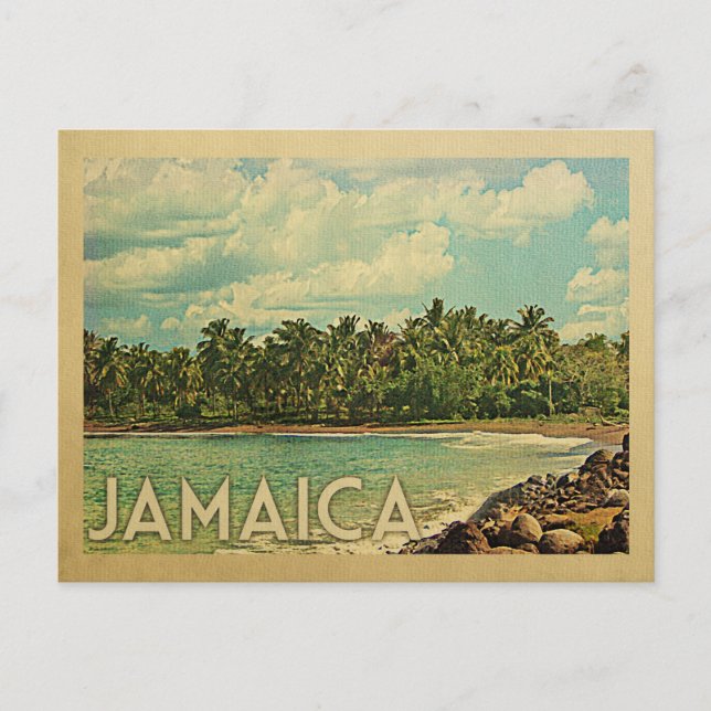Viaje de las postales de Jamaica (Anverso)