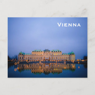 Viaje de turismo de Viena añada postal
