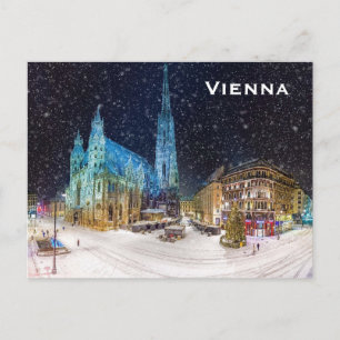 Viaje de turismo de Viena añada postal