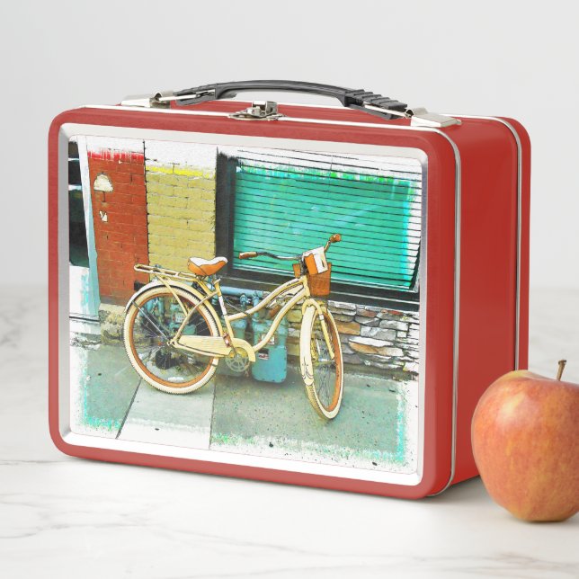 Viaje de verano - Bicicleta amarilla (In situ)