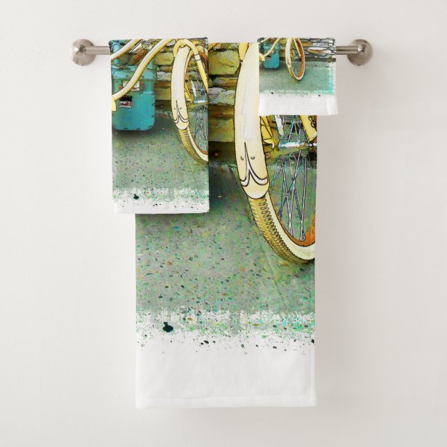 Viaje de verano - Bicicleta amarilla (In situ)