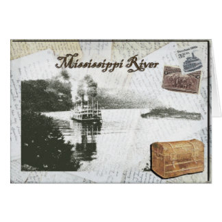 Viaje del barco de vapor en el río Misisipi