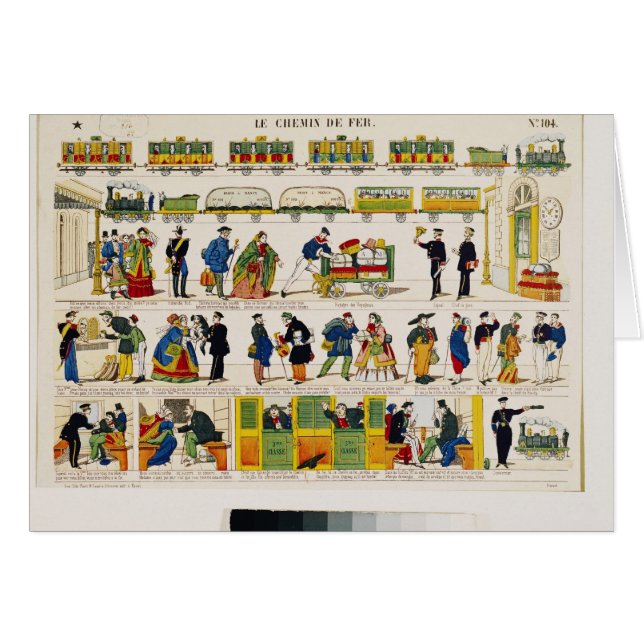 Viaje del carril, c.1850 (Anverso (Horizontal))