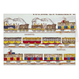 Viaje del carril en 1845