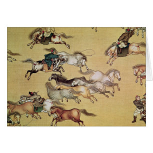 Viaje del detalle de Qianlong del emperador de a