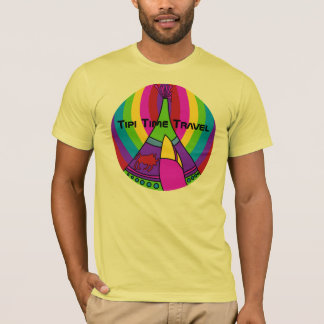 Viaje del tiempo del tipi una nueva camiseta