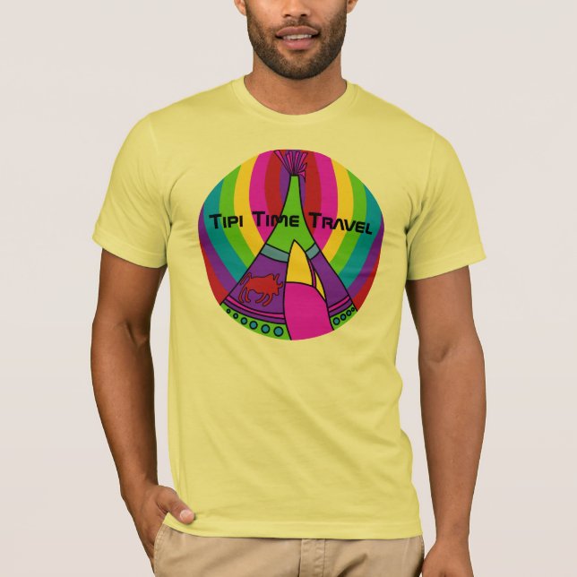 Viaje del tiempo del tipi una nueva camiseta (Anverso)
