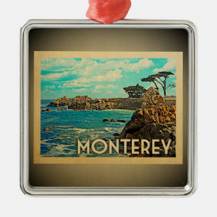 Viaje del vintage del ornamento de Monterey