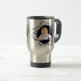 Viaje Diseña tu propia taza con foto de bebé
