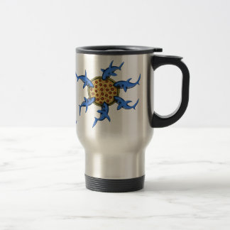 Viaje Diseño divertido de la taza del arte del dibujo