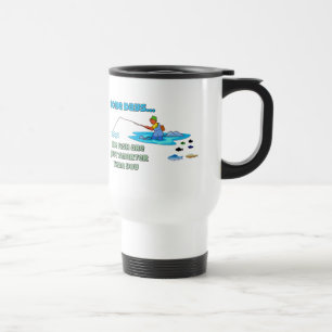 Viaje El humor de pescadores de la pesca de la taza es m