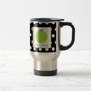 Viaje El verde Apple de la taza del profesor se