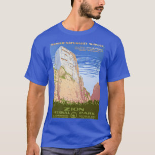 Viaje en camiseta del Parque Nacional Retro Zion