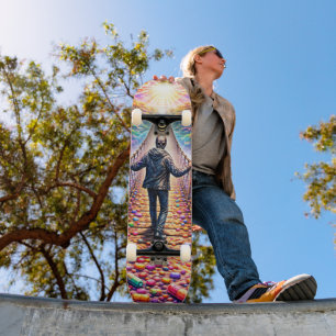 Viaje en Patineta por el Puente Psicodélico