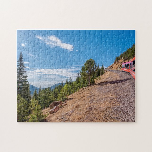Viaje en tren pico de Pikes Puzzle (Horizontal)