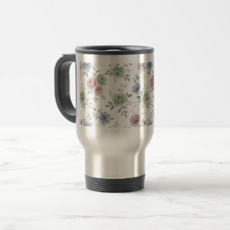 Viaje Envoltura de Taza Floral Elegante – Personalizació