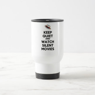 Viaje Guarde silenciosamente y mire la taza de las