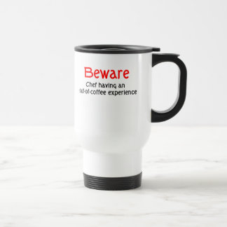 Viaje Guárdese del cocinero fuera de la taza de la