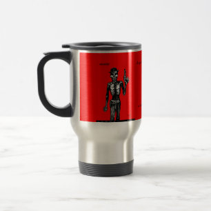 Viaje Gunfighter esquelético occidental - taza de café