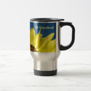 Viaje Hola Abuela! Regalos de Taza de Café Amarillo Gira