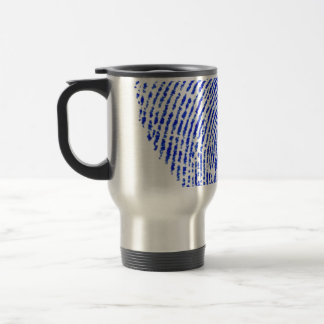 Viaje Huella dactilar de la taza de Turistic