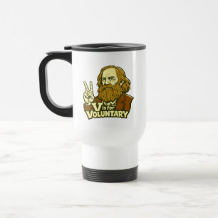 Viaje Humor Libertario, Frase de Libertad, Taza Minimali