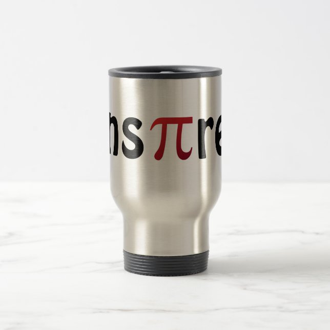 Viaje Inspire la taza del día de la matemáticas pi (Centro)