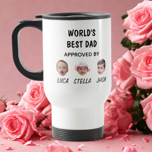 Viaje La mejor taza de papá del mundo   Personalizado Ba