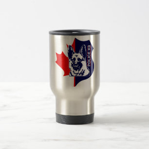 Viaje La policía de K9 Canadá viaja taza