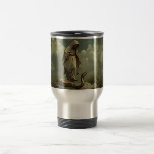 Viaje Madre María enseñando sobre la serpiente taza de v