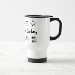 Viaje Muchas caras de depositar la taza