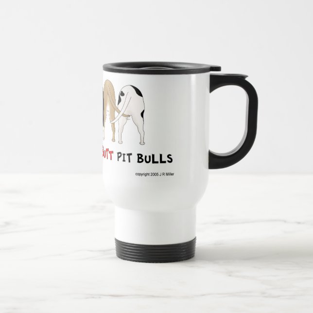 Viaje Nada empalma la taza de Pitbulls (Derecha)