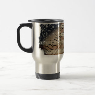 Viaje NOSOTROS la taza inoxidable de la BANDERA de los