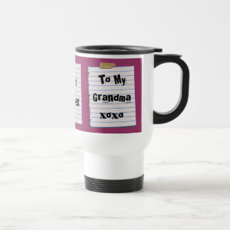 Viaje Notas del amor para la taza de la abuela