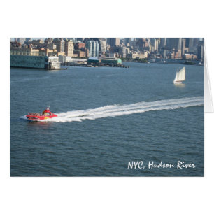 viaje NYC el río Hudson de g/nc Artisanware