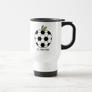 Viaje P.E. Taza del profesor - balón de fútbol Apple