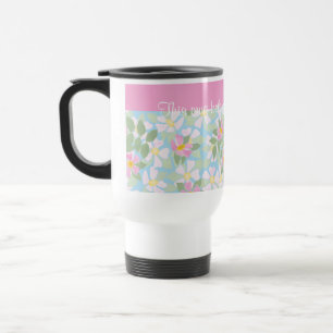 Viaje Perros rosas en la taza de viajes azul para person