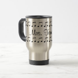Viaje Personalizable de la taza del profesor de música