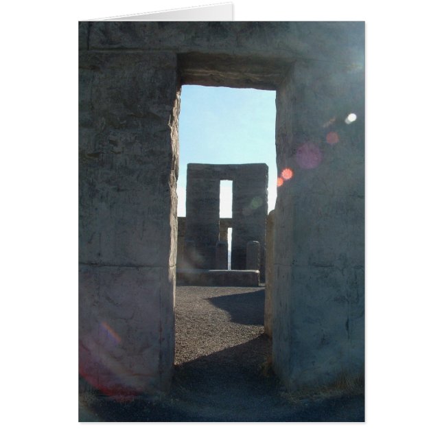 Viaje por carretera de la garganta de Columbia - (Frente)