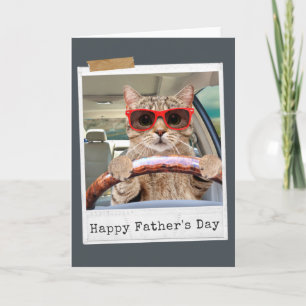¡Viaje por carretera! Tarjeta Feliz Día del Padre
