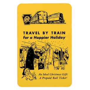 Viaje por el imán de la foto del ferrocarril de