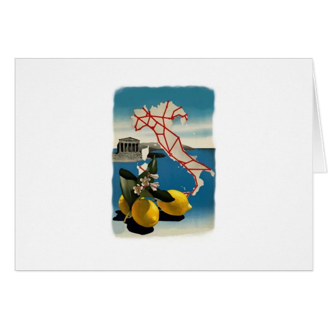 Viaje por Italia Vintage (Anverso (Horizontal))