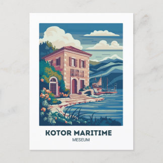Viaje postal del Museo Marítimo de Kotor