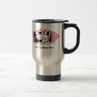 Viaje Pre taza del profesor de K - creyón del estampado
