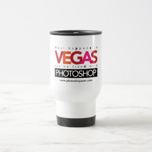 Viaje Qué sucede en taza de café de Vegas