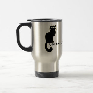 Viaje Regalos personalizados taza del amante del gato de