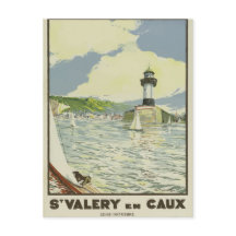 Viaje retro vintage postal Francia Sena